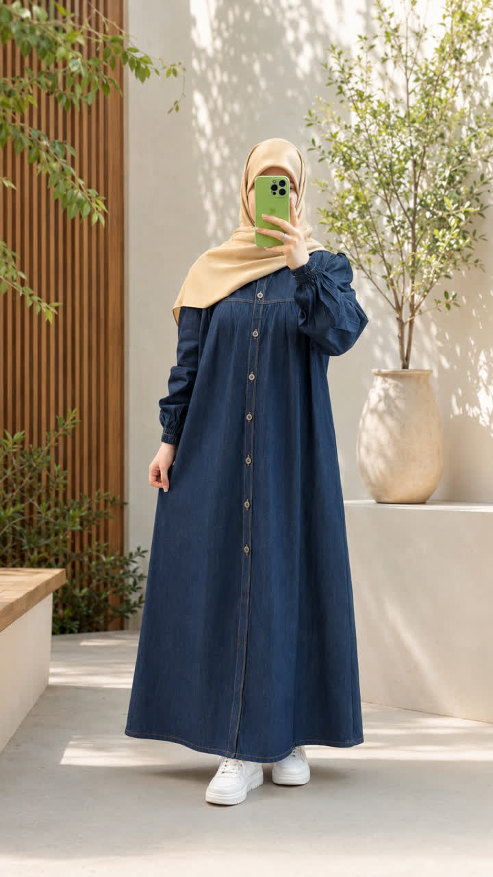 عبای جین ثریا💫