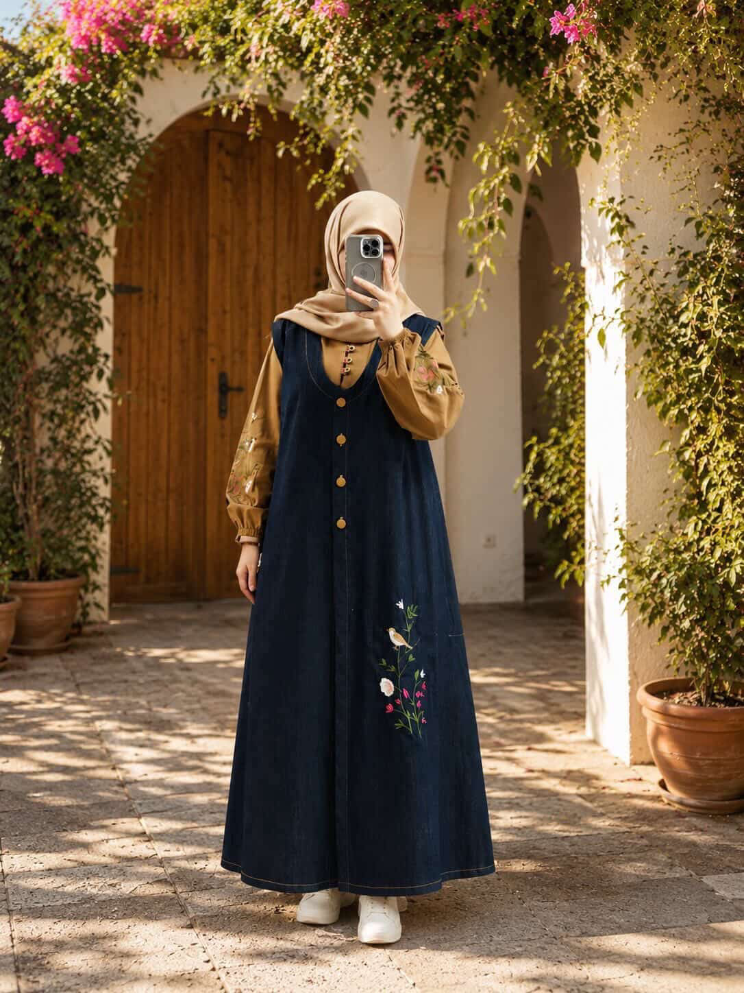 ست شومیز و سارافون ارغوان🌸